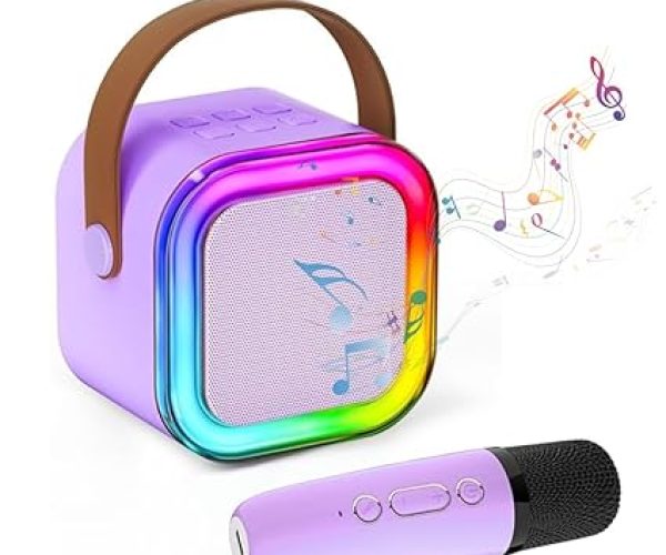 Bluetooth Speaker with Mini Wireless Karaoke Mic